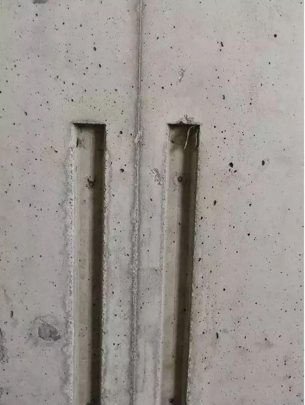 压槽成型效果八,布料机位置根据布料机的覆盖半径,确定布料机位置