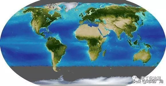 NASA极地轨道卫星捕捉全球植被覆盖情况_地球