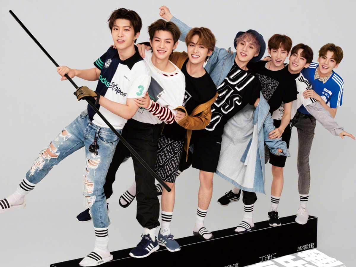 乐华七子丁泽仁大变样换二次元发型帅出新高度