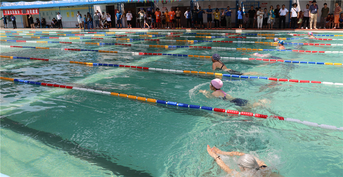 广德县第一届运动会游泳项目比赛圆满结束