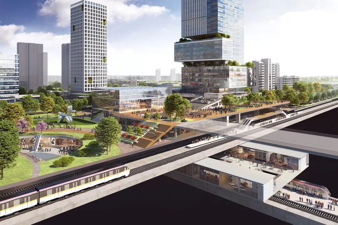 tod一体化标杆,公园城市社区典范