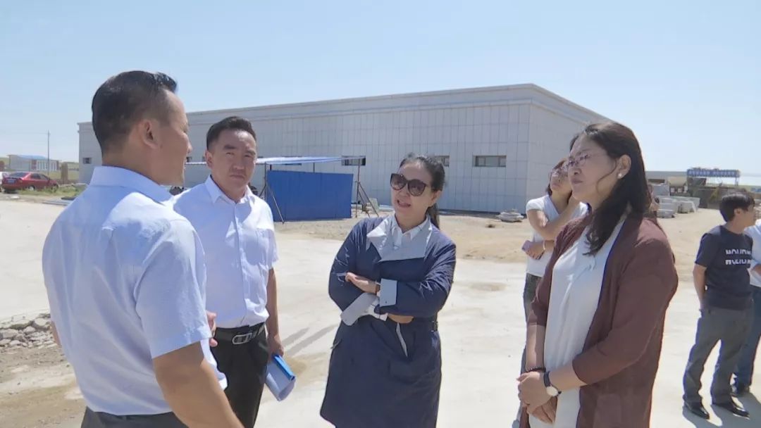 头条行署副盟长萨仁其木格深入苏尼特左旗调研