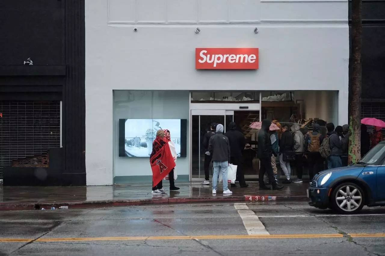 supreme中国门店上海图片