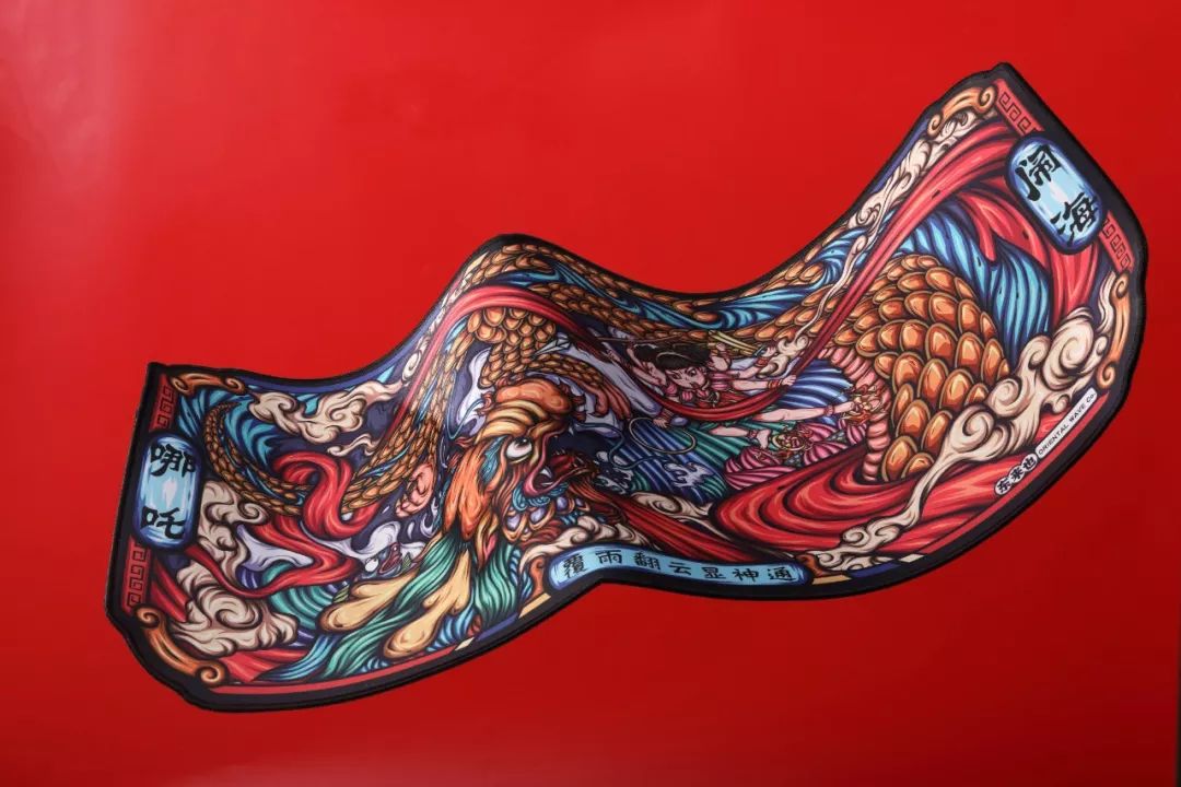 哪吒来了~国潮超大号鼠标垫,随意顺滑鼠,游戏工作党必备!_桌面