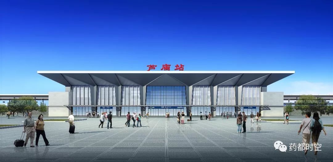 庙站停靠经过古城东站,亳州南站后检测车从合肥出发▼航拍检测车驶过