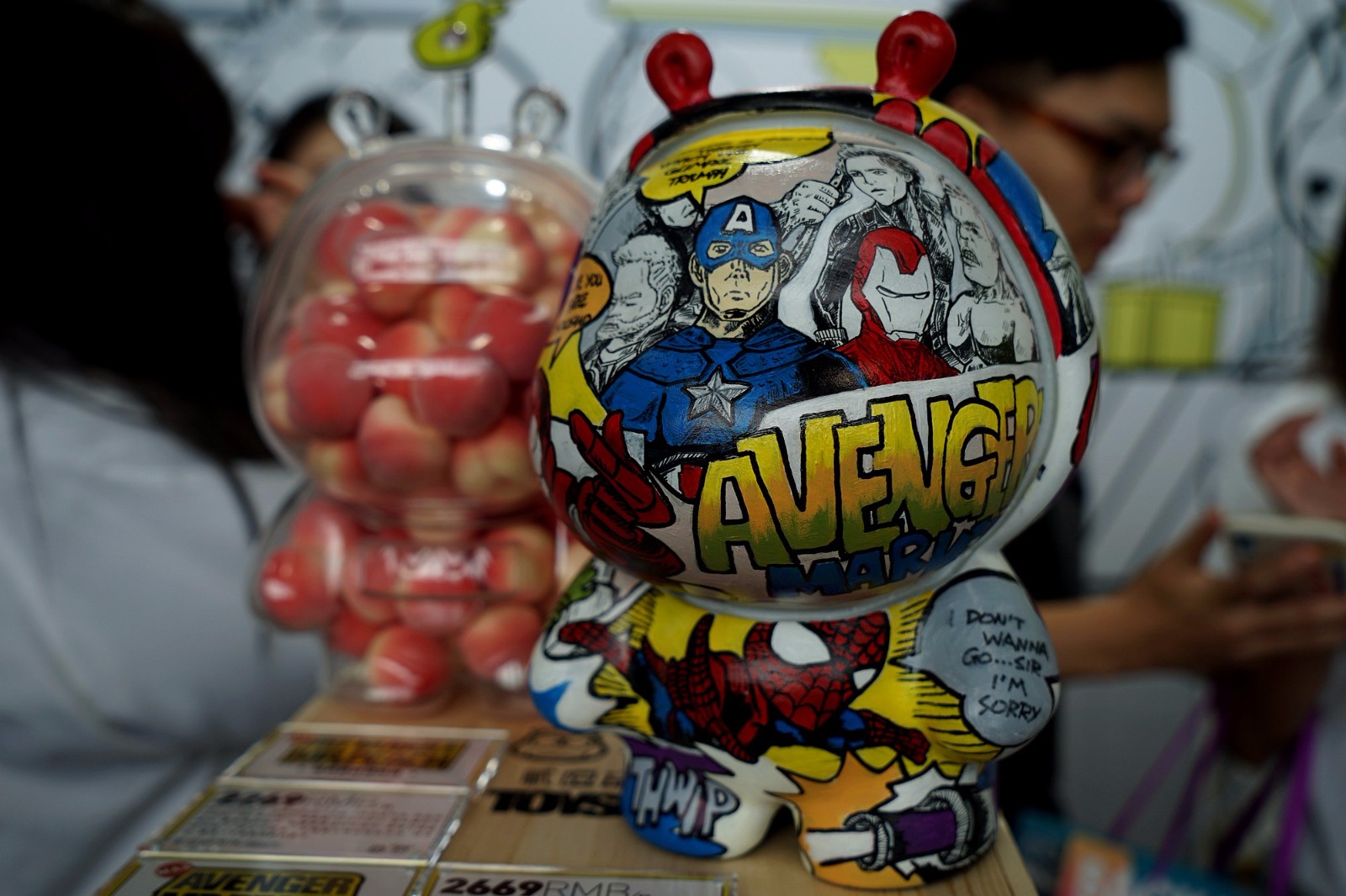 原创京城闹市寻幽80手办的天堂北京潮流玩具展