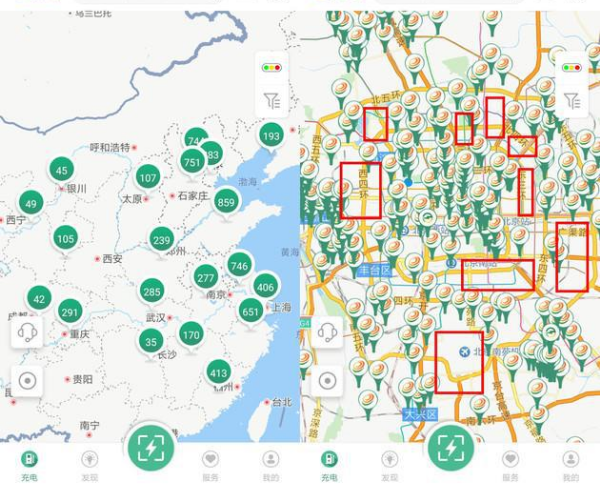 河南高速充电桩分布图图片