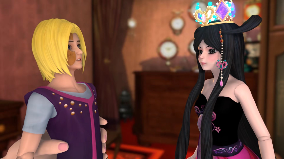 当第七季播出后,金王子爱人的身份也已经公布,不是罗丽,不是黑香菱,也