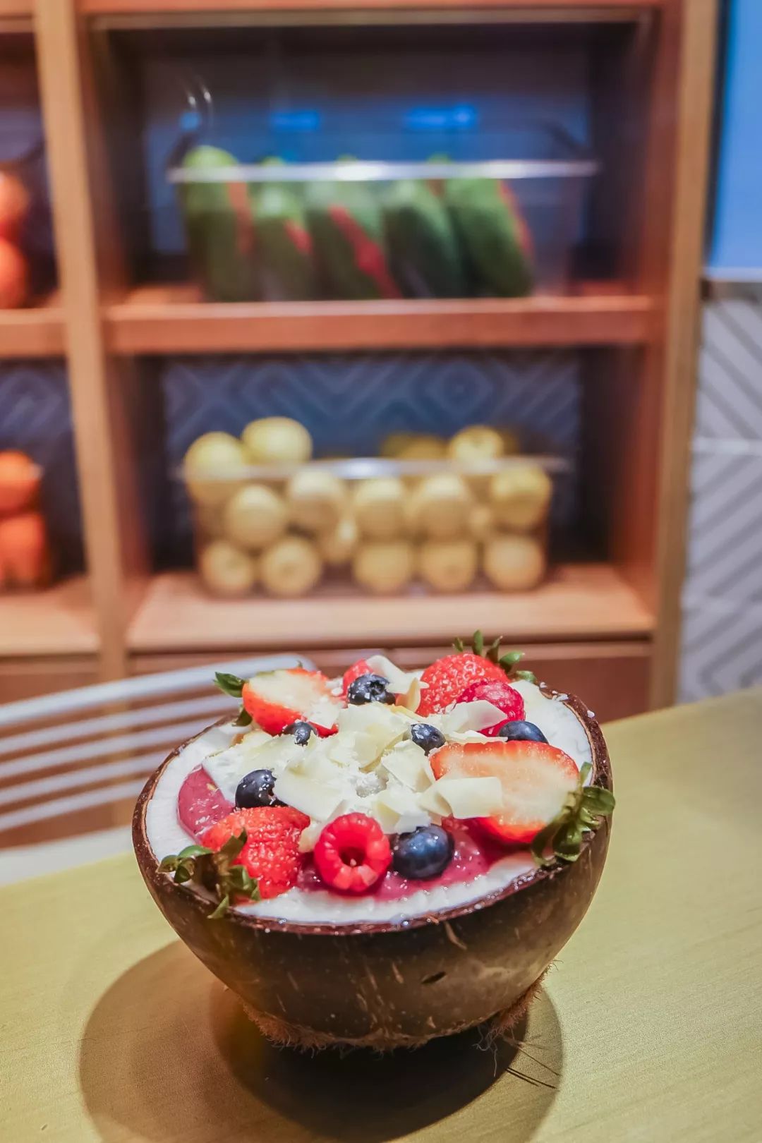 火爆全球的椰子碗,美到不用开滤镜!为了变瘦,我跟你拼了!