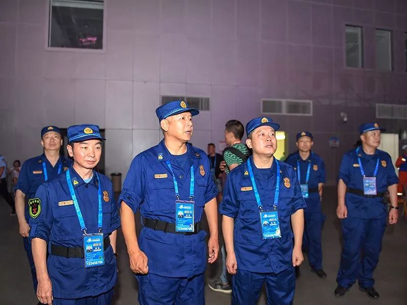 山西消防圆满完成二青会闭幕式消防安保工作