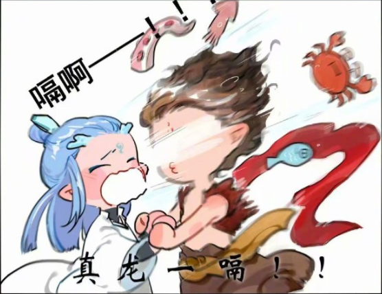 哪吒之魔童降世:敖丙被哪吒弄的不好意思,还吐了