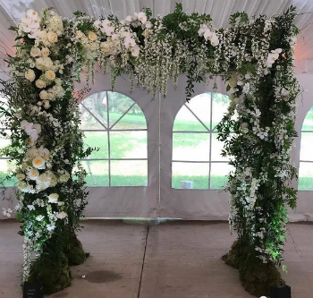 圆形花门圆形花门,可以算得上是个性花门的一种