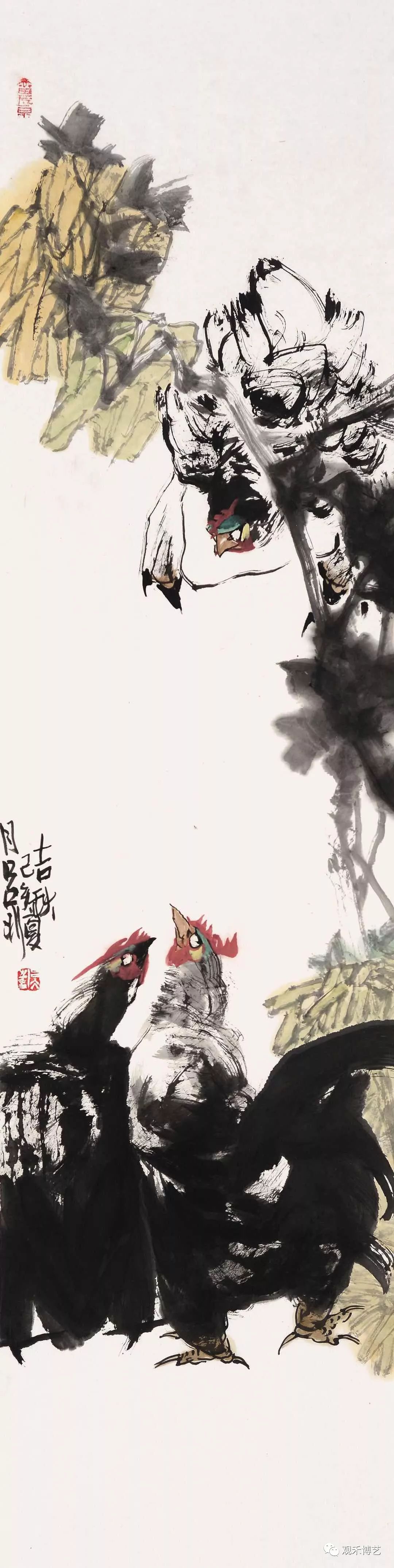 观禾博艺积健为雄大美无言吕冰大写意花鸟赏读