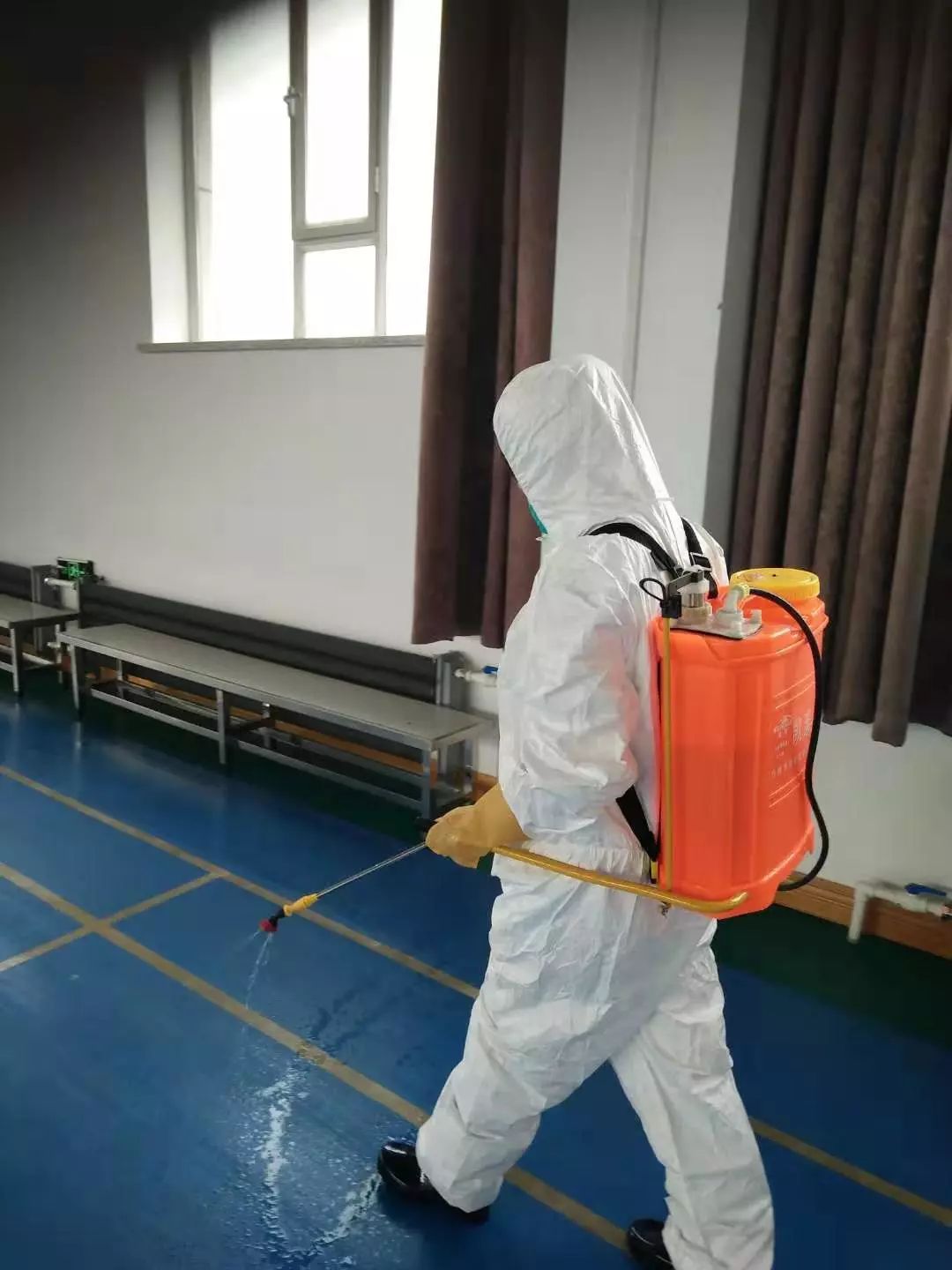灾后消杀,疾控在一线