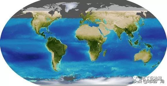 NASA极地轨道卫星捕捉全球植被覆盖情况_地球