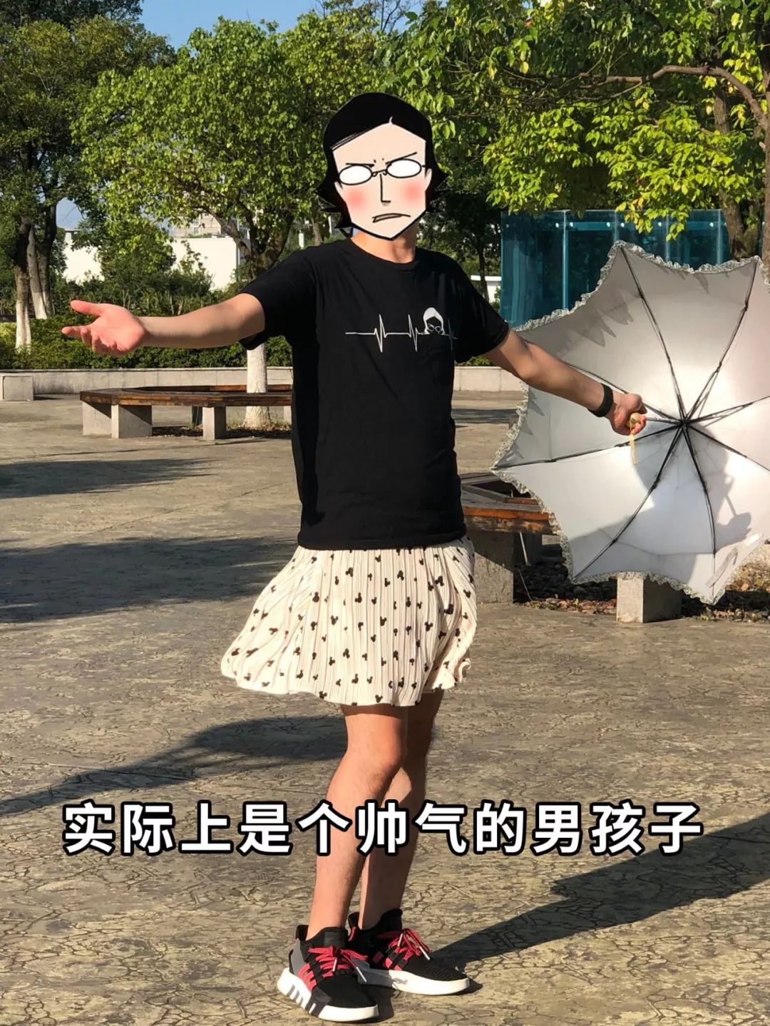 男生夏天穿裙子,到底有多爽?我親自試了下.