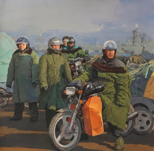 陆庆龙人物系列作品欣赏