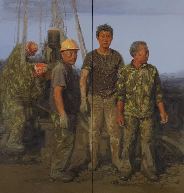 陆庆龙人物系列作品欣赏