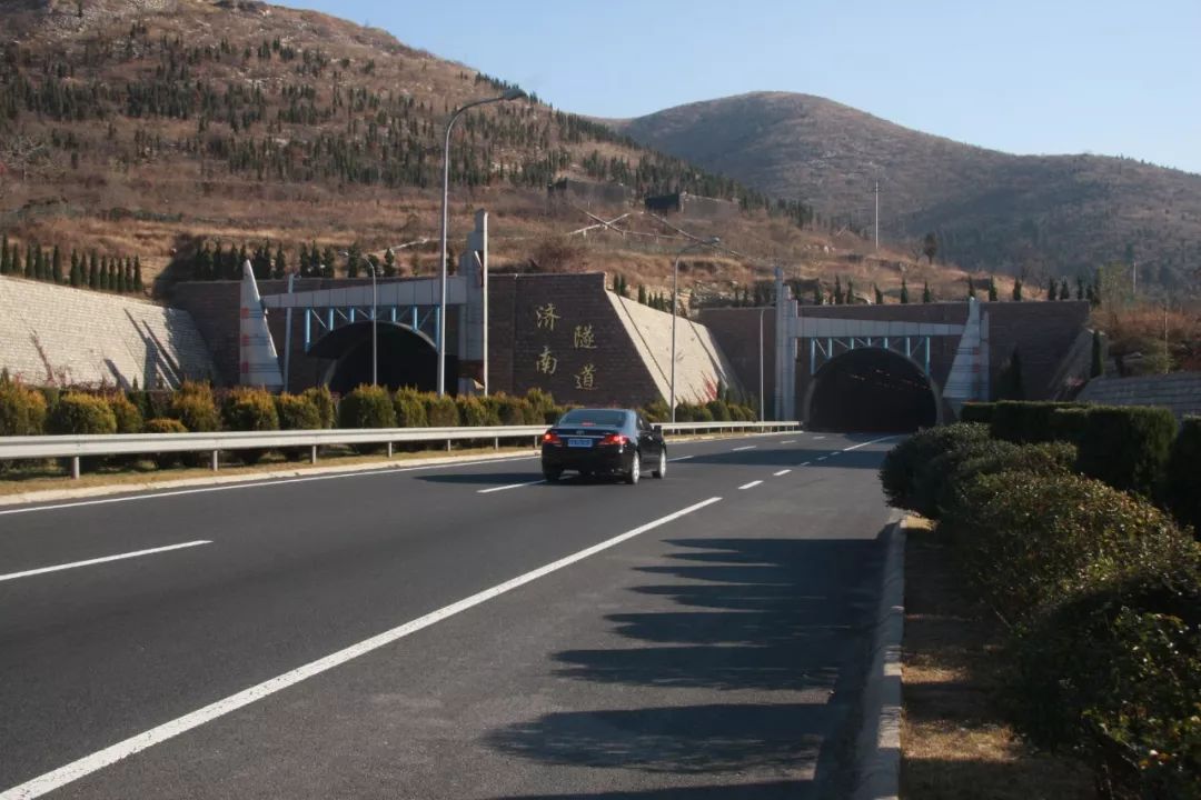 每日一图济南绕城高速公路济南隧道