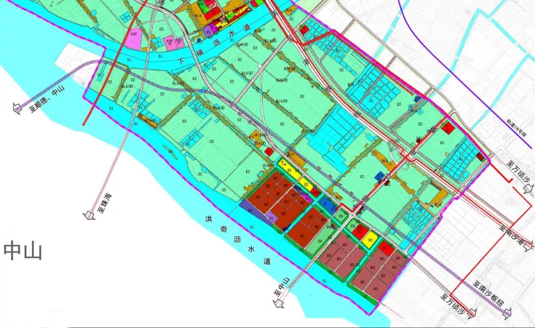 横沥未来或成为南沙最强镇分区详细规划重磅出炉涉及12条村