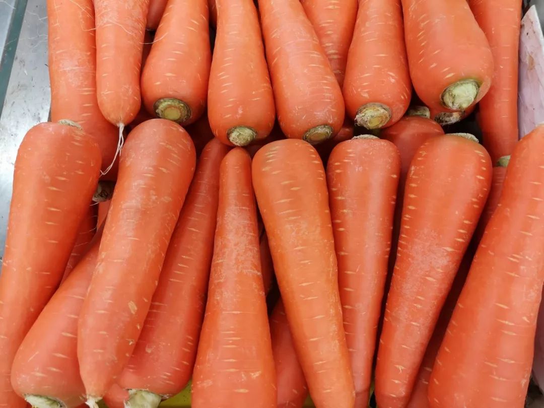 建业周三会员日红萝卜088元斤会员商品就是便宜