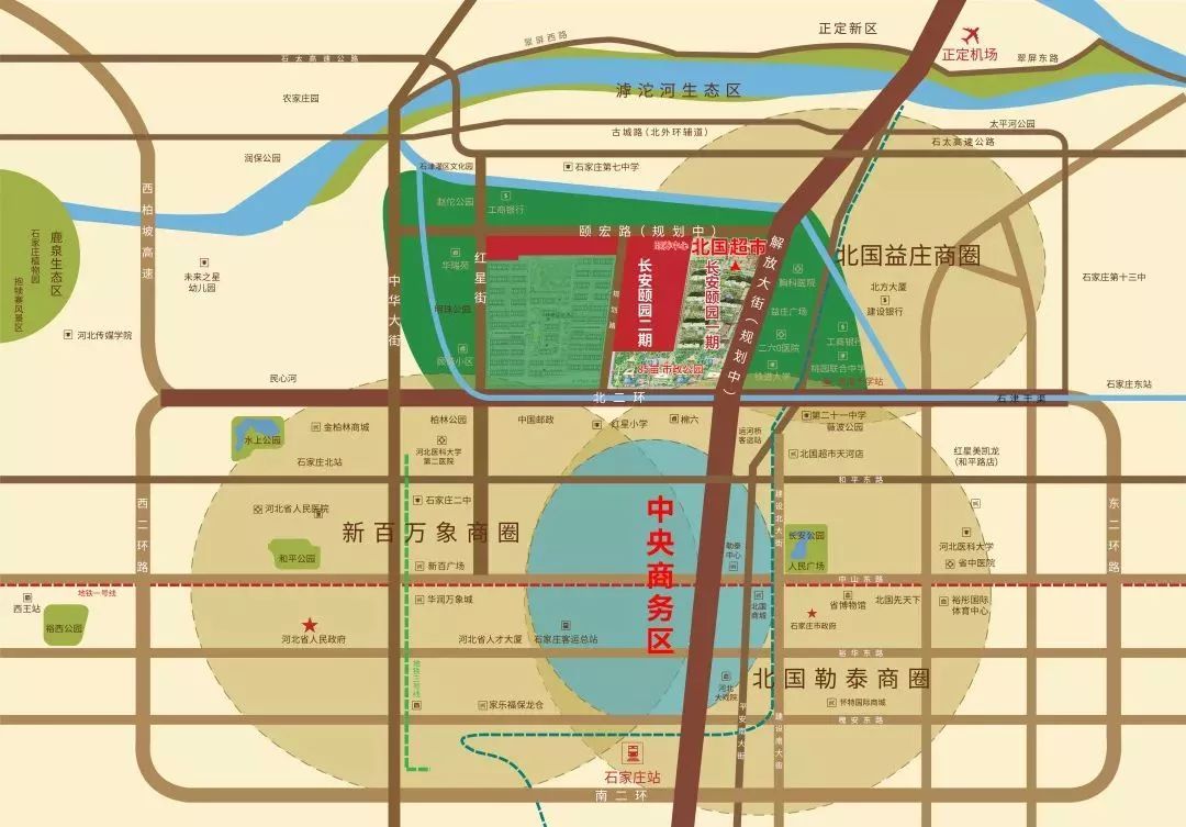 解放大街试运行石家庄又多了一条南北向主干道