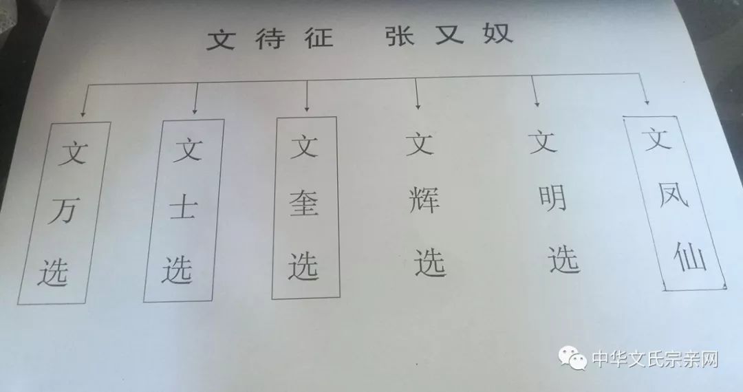 文氏分布宁夏文氏族谱简述