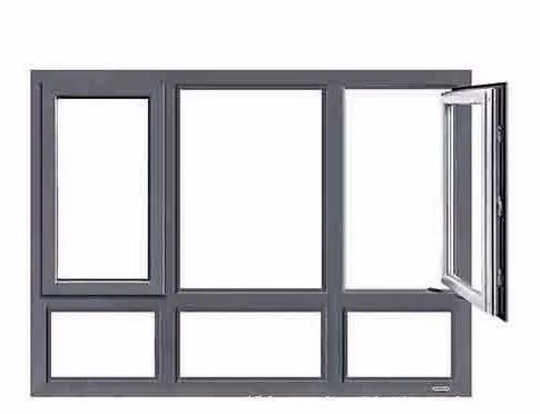 形成断桥在铝型材中间穿入隔热条断桥铝合金窗制作时相比传统铝合金