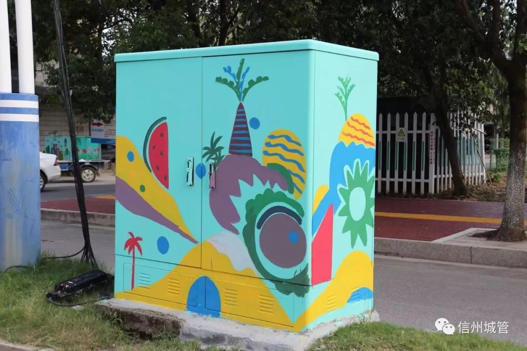 管线箱体彩绘从包装自己开始造就魅力上饶