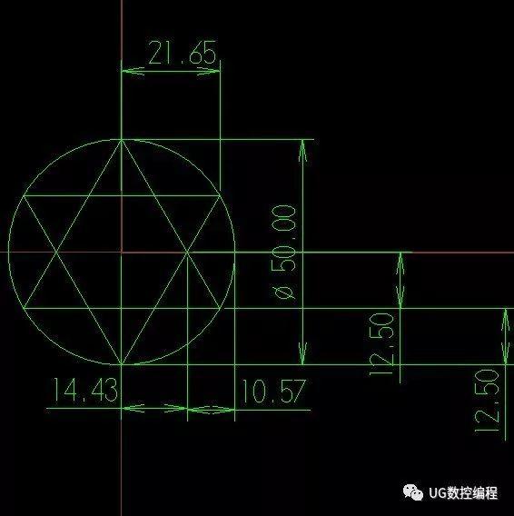 用数控铣床加工六芒星程序应该怎么写