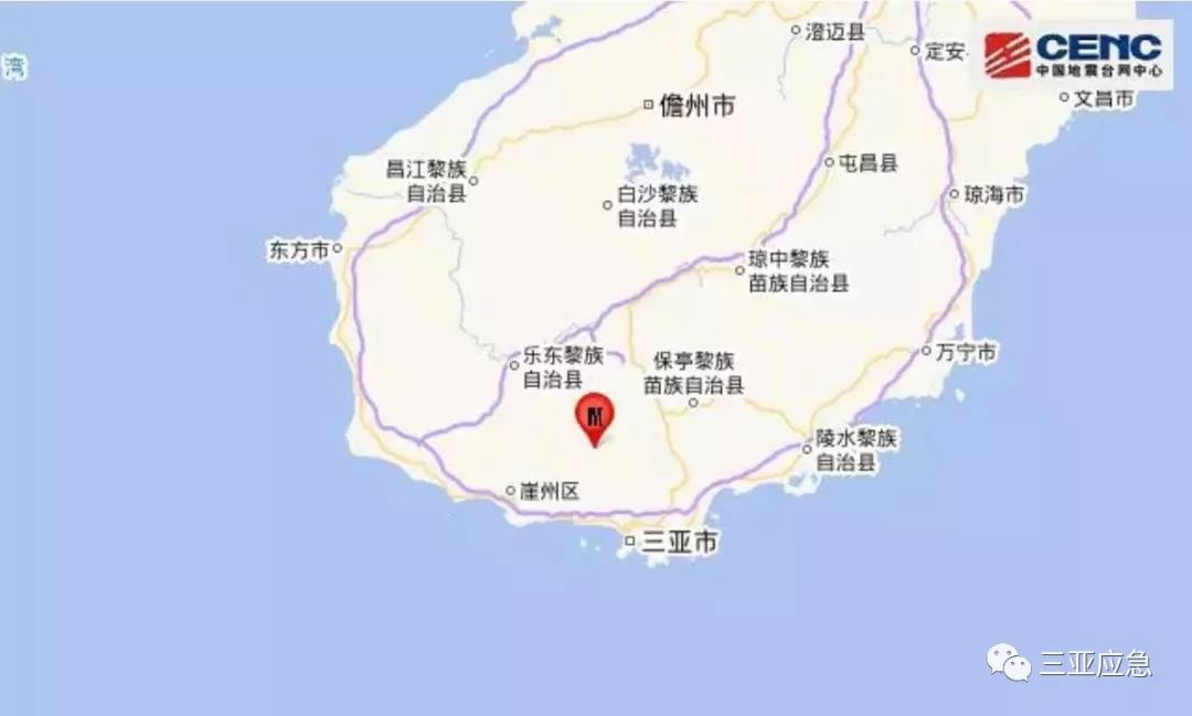 三亚应急三亚一天两次地震市应急积极有效应对