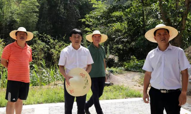 永定区长陈荣水现场调研初溪土楼景区工作