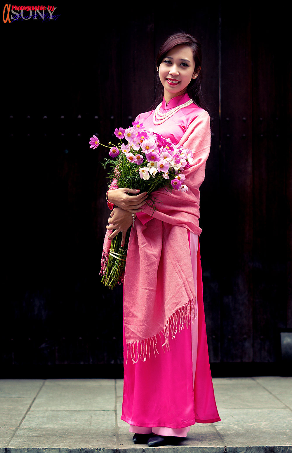 清新可爱的越南小姑娘