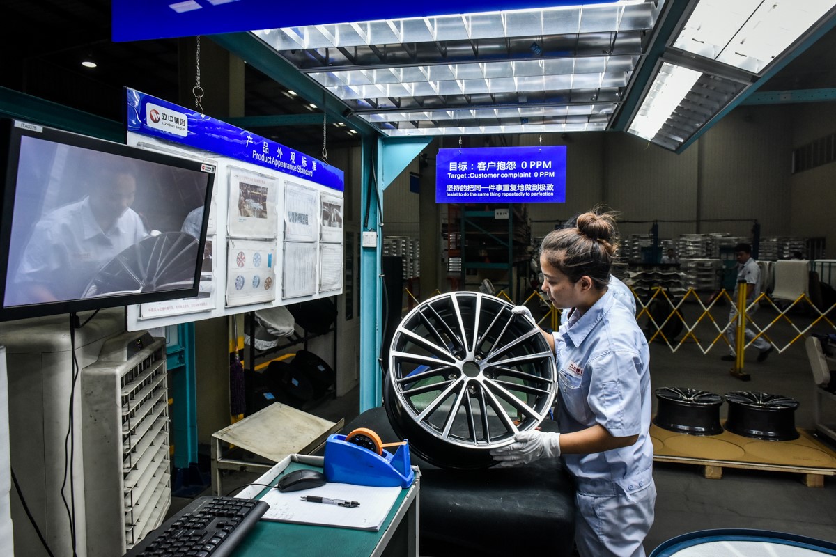 立中集团轮毂成品质量检查 中国"质"造新基准,bmw 5系值得您的信赖