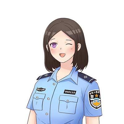 女警版原创微信头像警花们快来领取