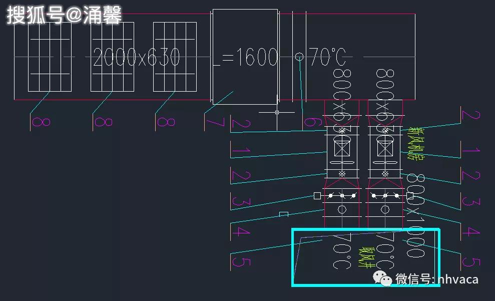 电动风阀CAD图片