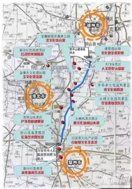 徐州旅游线路