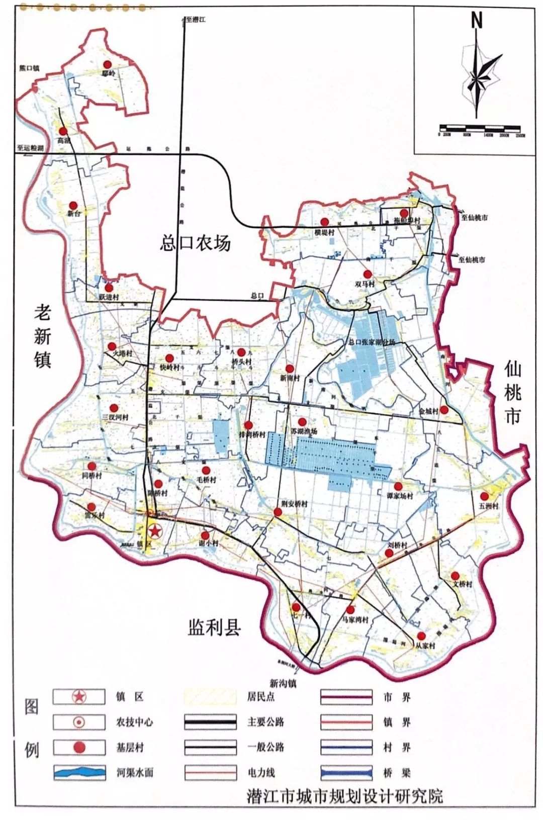 渔洋镇区位优越,交通便利这里地处潜江东南部,毗邻仙桃市,监利县,240