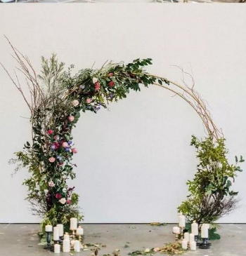 马克花艺|九款婚礼花门,总有一款能击中你的心!