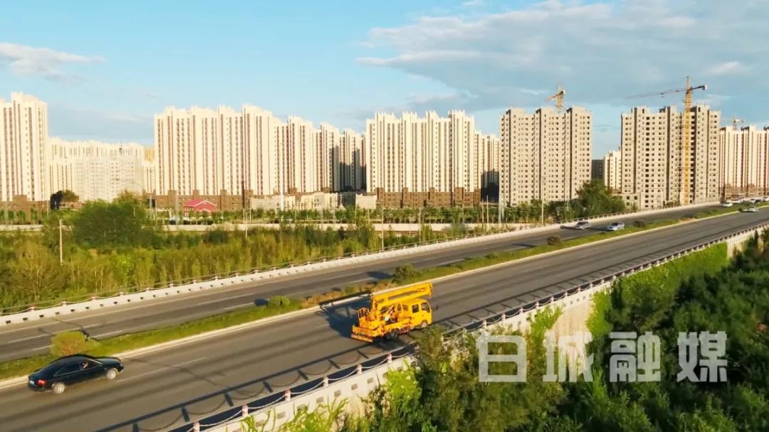 海绵城市震撼航拍天际遨游尽览幸福白城