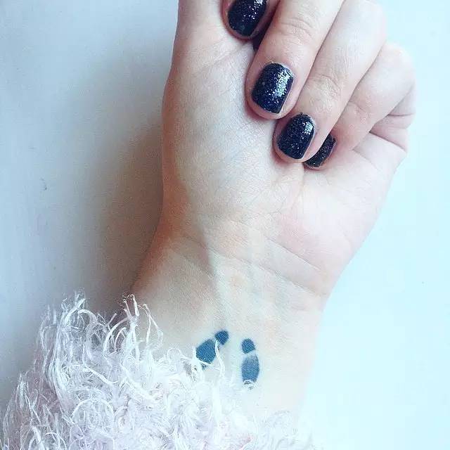 纹绣师出品那些美到窒息的半永久小纹身