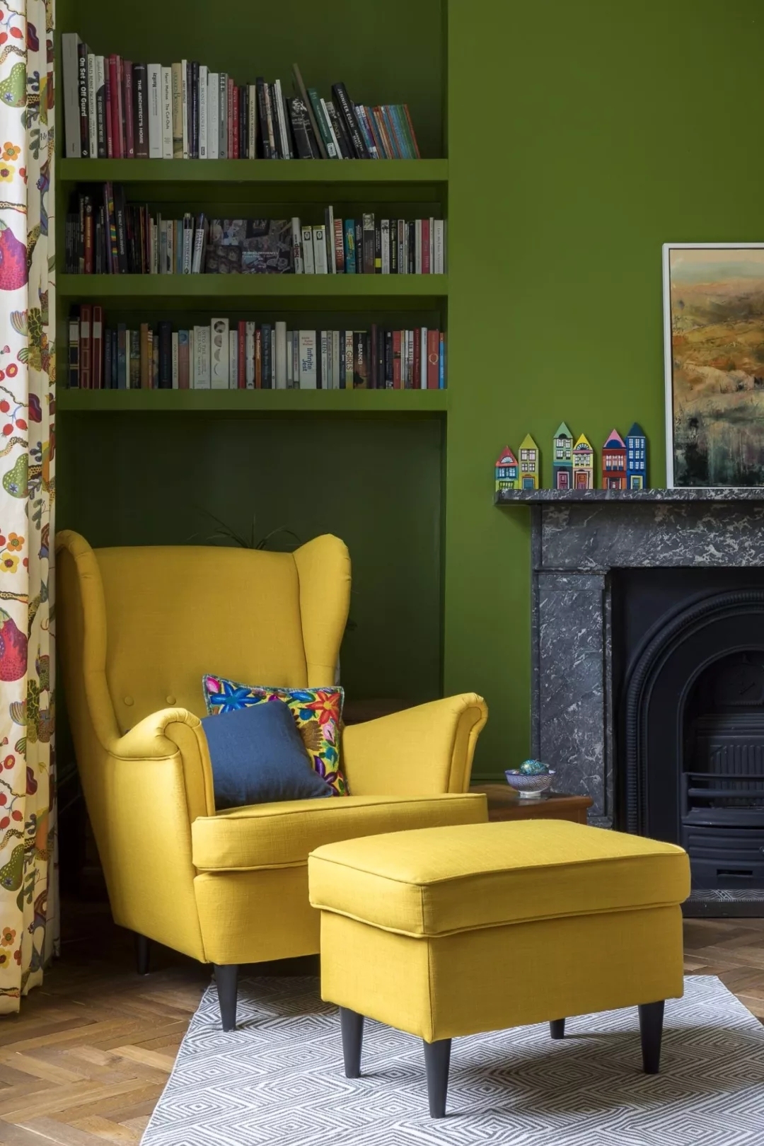 mm艺术涂料超清新的绿色系家居让你清凉一夏