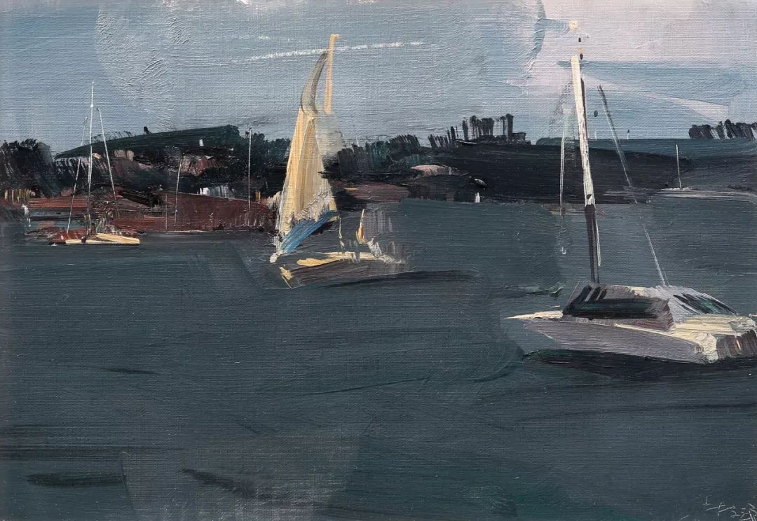 画仓林斌澳大利亚油画风景写生