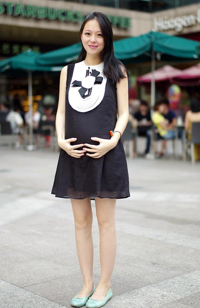 6款孕妈搭配方案 实用,时尚又遮肚(组图)