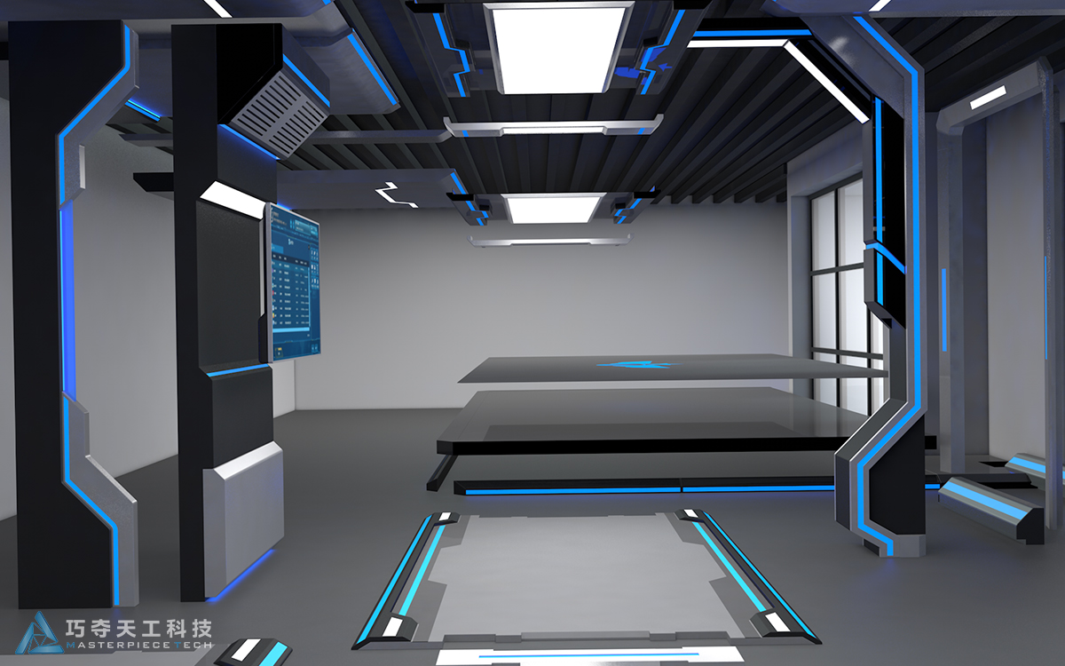 巧夺天工科技科幻展厅未来科技时代展示