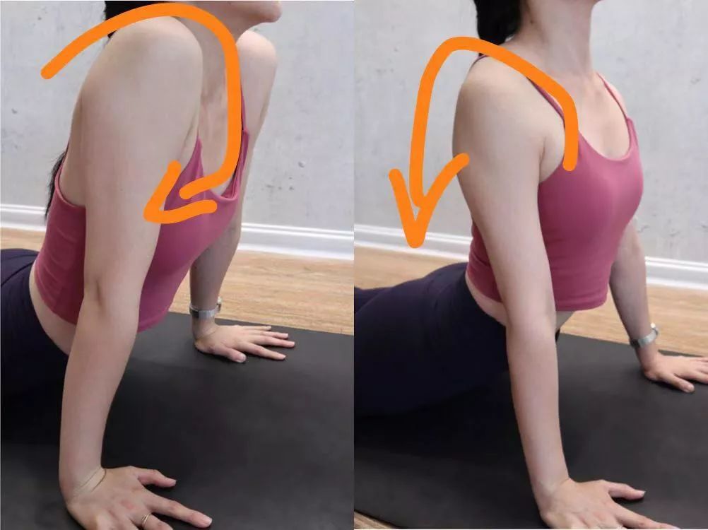 瑜伽练的不对扣肩问题不仅解决不了还会更加严重建议收藏