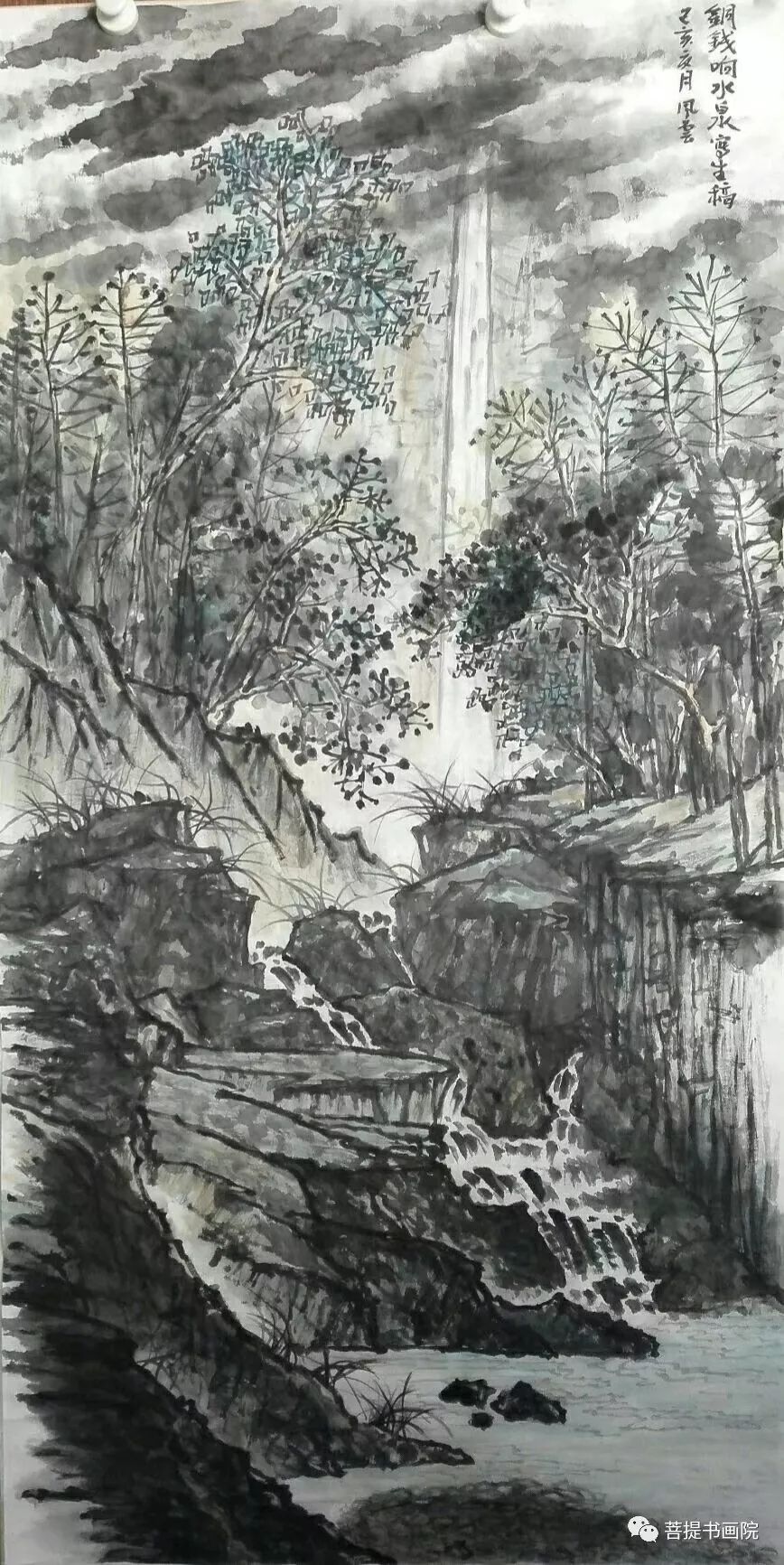 甘肃山水画家卯风云作品欣赏五