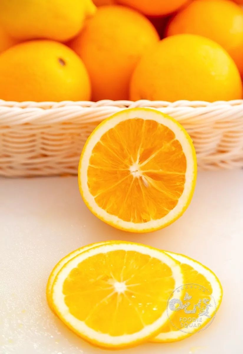 采用新鲜的巴西甜橙,当天现切,注入满满的vc.