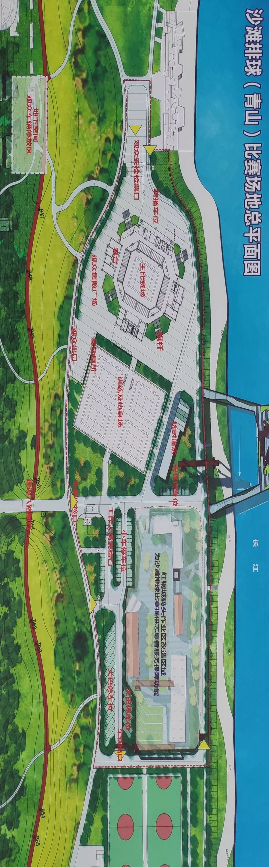 青山"军运最靓明信片"说给你听_江滩