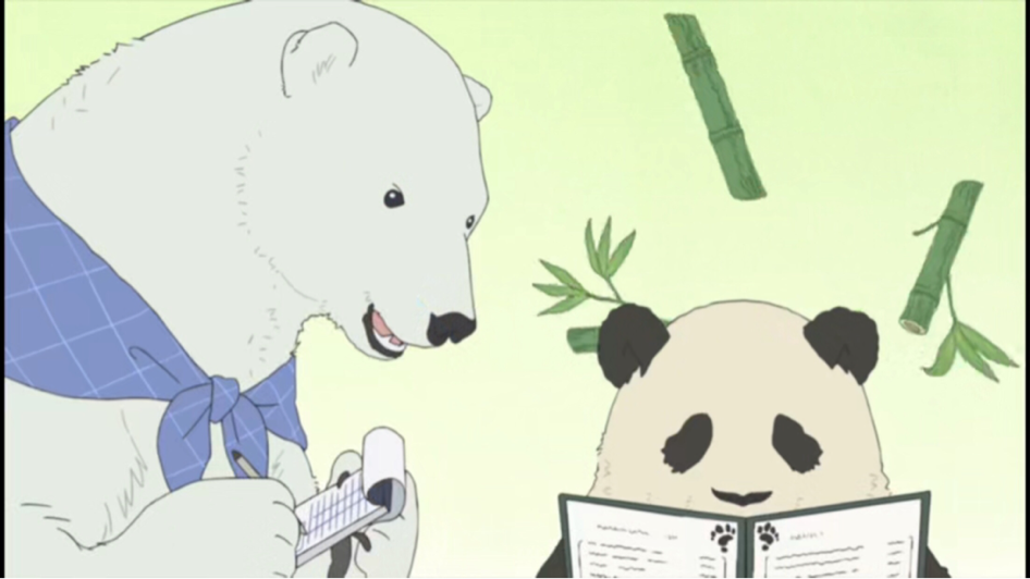 白熊咖啡馆:一部搞笑治愈系动漫,这些隐藏的声优大咖你还记得吗_熊猫